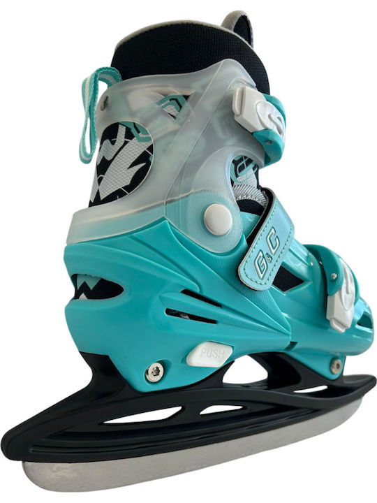 Grass & Co Kids Adjustable Inline / Quad Rollers Blue