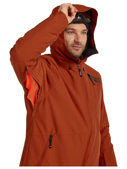 O'Neill Men's Ski & Snowboard Jacket Brown 2500142-12532