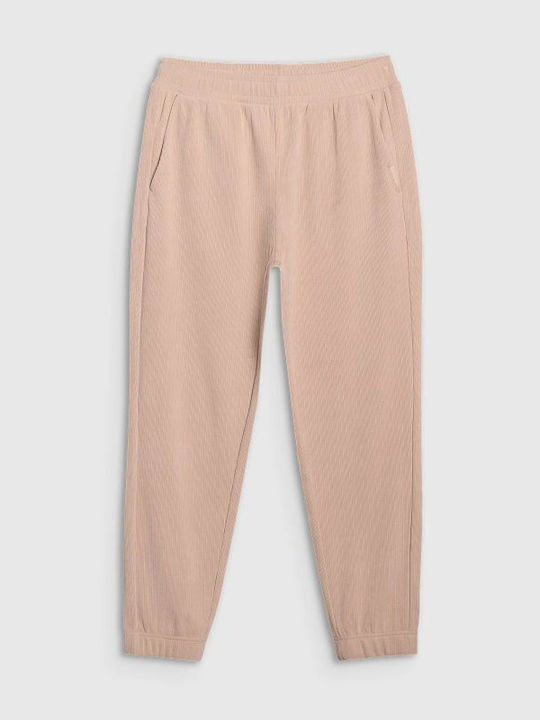 Sweatpants with Elastic Pink