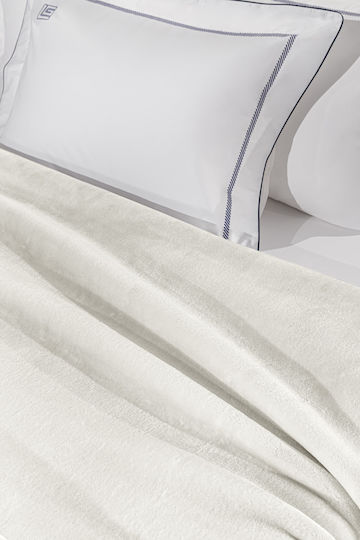 Guy Laroche Logo Υπέρδιπλη 220x240εκ. Ivory