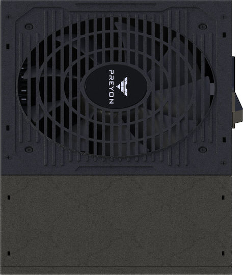 Preyon Nest Windy+ Gaming Midi-Turm Computergehäuse mit Seitenfenster Weiß + Netzteil PREYON EAGLE POWER GOLD 850W