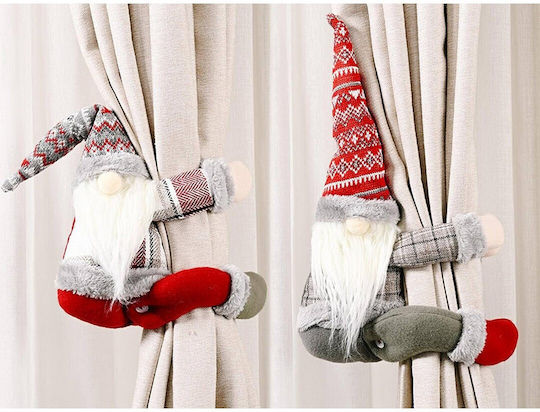 Verk Group Christmas Dwarf Decorative Curtains Velcro – 40cm