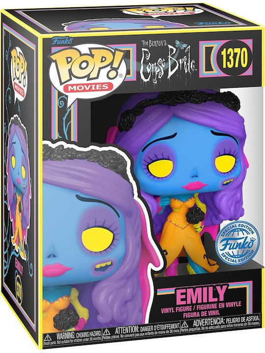 Funko Pop! Tees Movies: Corpse Bride - Emily (Black Light) (XL) (XL)