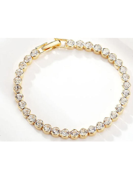 Bracelet One Row Austrian Crystals Florian