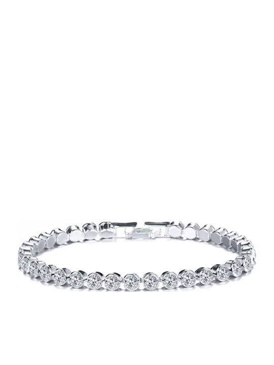 Bracelet One Row Austrian Crystals Florian