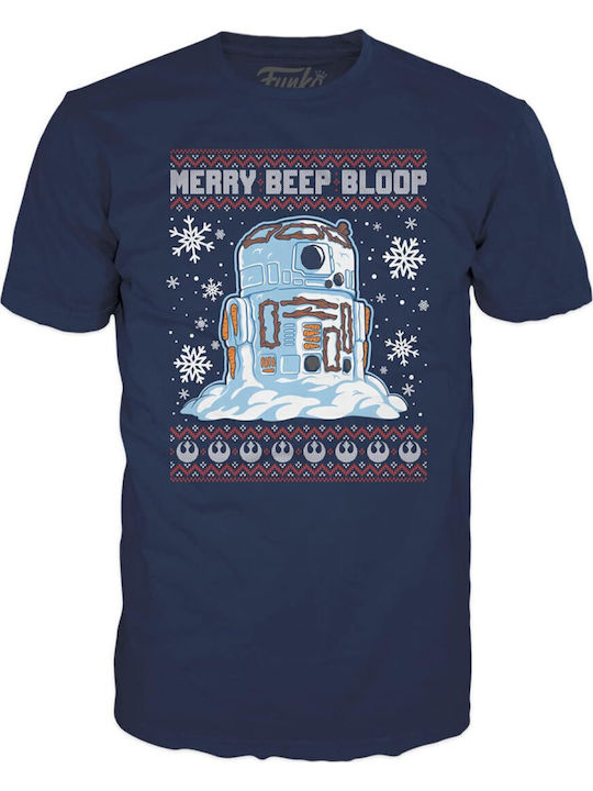 Funko Поп! Tees Филми: Star Wars - R2-D2 Snowman (S) - Фигурка Фънко Снежен човек (С)