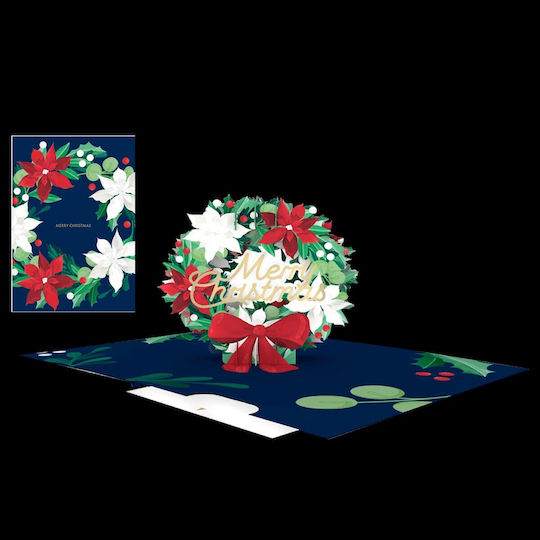 Origamo Greeting Card Pop-up Garland 18.5x14cm Kirigami