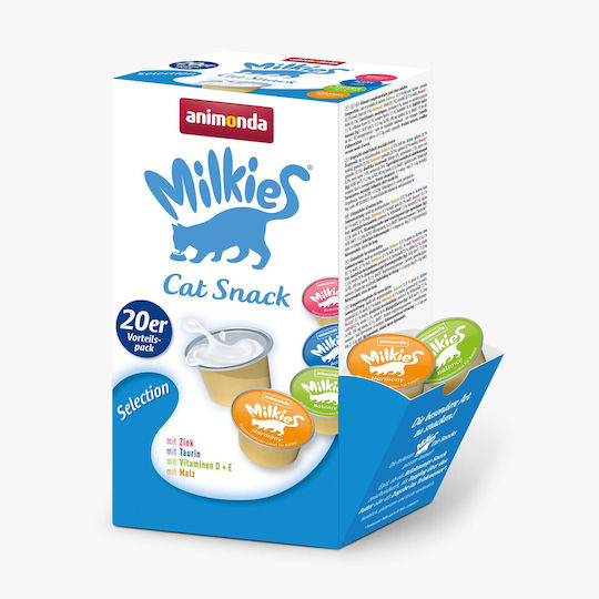 Animonda Milkies Selection Katzenleckerlis für Erwachsene Katzen 1 Stück 15g