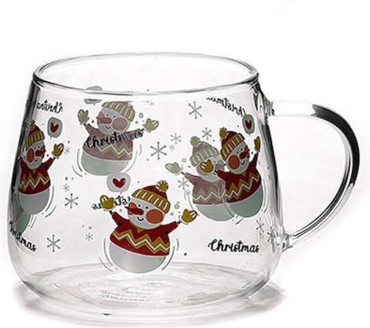 General Trade Christmas Mug Glass (Μiscellaneous Designs/Colors)