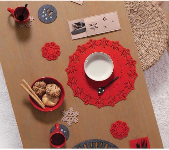 Nef-Nef Homeware Snow Θήκες για Μαχαιροπίρουνα 2τμχ