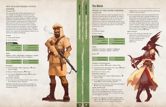 Achtung Cthulhu 2d20 Пясъците на Змията