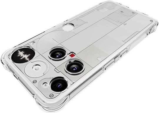Wanlonfeng Tm Series Buffer Back Cover Silicon Transparent (Nothing Phone (3))