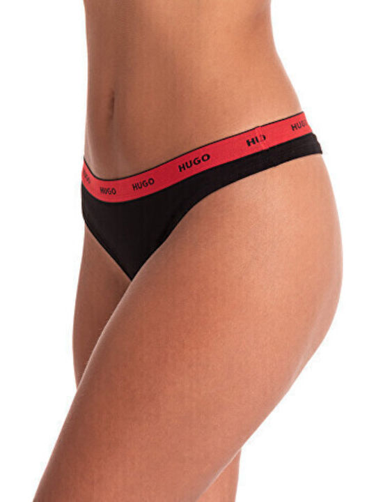 Βαμβακερά Γυναικεία Slip 3Pack Μαύρα