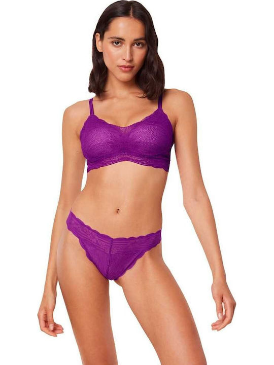 Smart Women's Brazil with Lace Fuchsia