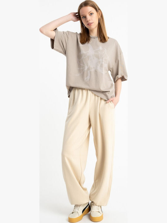 Kids' T-shirt Beige