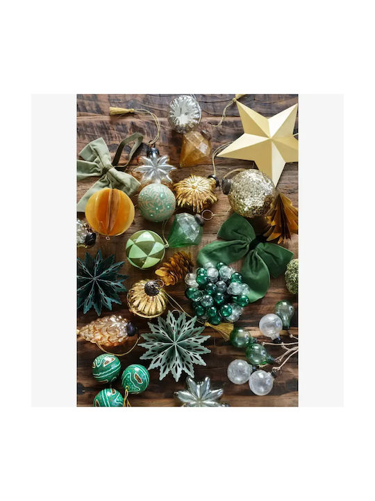 Hanging Snowflake Set 5 Pieces Madam Stoltz Paper D 10cm