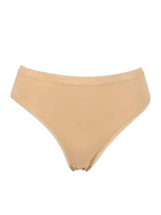 Damen Slip Beige