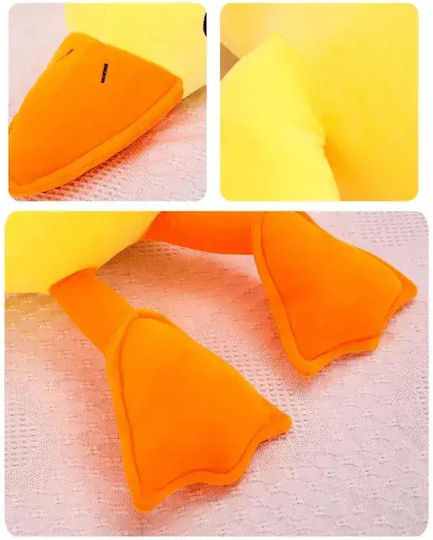 Vip Baby Dolls Stuffed Goose Long Pillow Plush Toy Yellow Goose 100cm