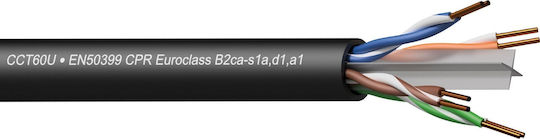 Schnur Мрежов Кабел Lan Utp Cat6 Solid 23awg За Вътрешни Пространства 100% Мед Кутия 305m