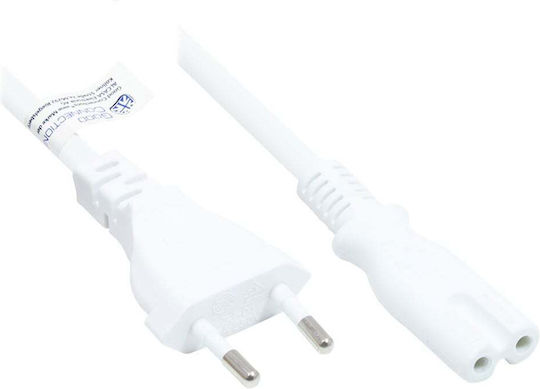 Alcasa Euro - IEC C13 Kabel 1.8m Weiß (P0370-W018)