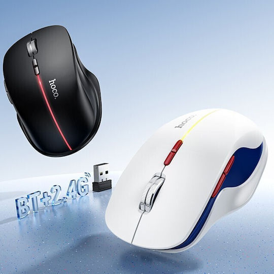Hoco GM40 Wireless Bluetooth Mouse White