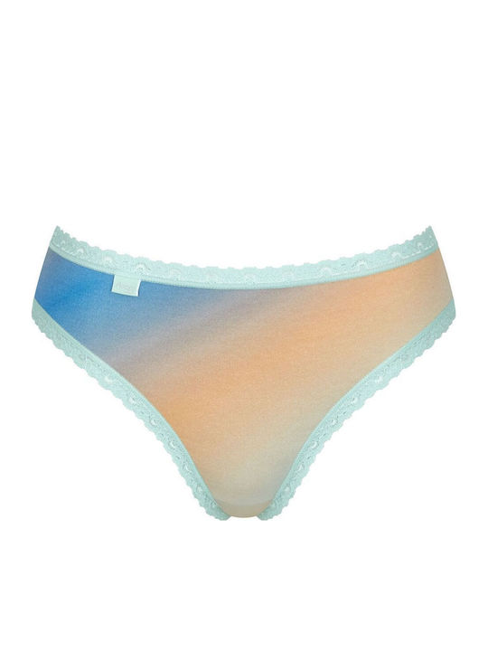 24/7 Weekend H Βαμβακερά Women's Slip 3Pack with Lace Somone/veraman/ombre