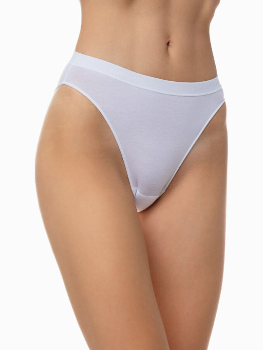 High-waisted Women's Slip Beige