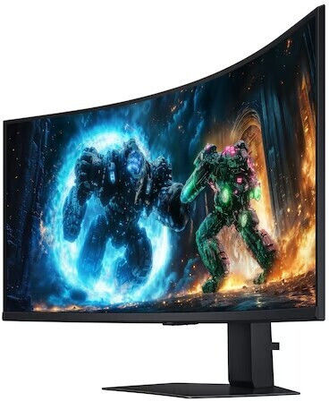 Samsung Odyssey G7 G75F Ultrawide VA HDR Gebogen Monitor 40" 5120x2160 180Hz mit Reaktionszeit 1ms GTG