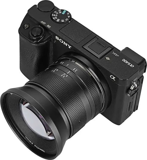7artisans Crop Φωτογραφικός Φακός 12mm f/2.8 Mark II Wide Angle για Sony E Mount Black