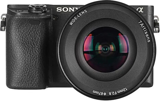 7artisans Crop Φωτογραφικός Φακός 12mm f/2.8 Mark II Wide Angle για Sony E Mount Black