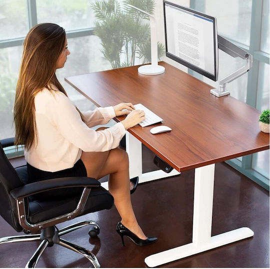 Techly Lcd Halterung Auf dem Schreibtisch Monitor bis 32" mit Arm