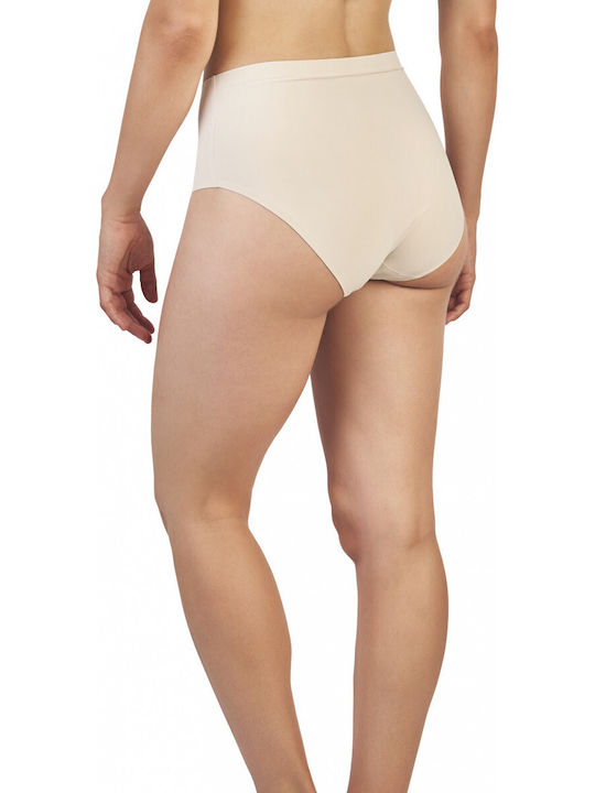 High Waist Women's Slip 2Pack Beige