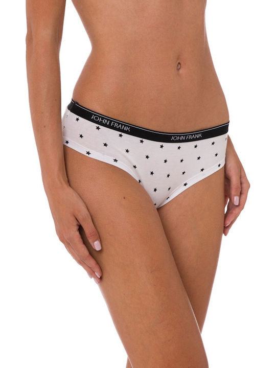 Βαμβακερά Γυναικεία Slip 3Pack Black/White/Grey