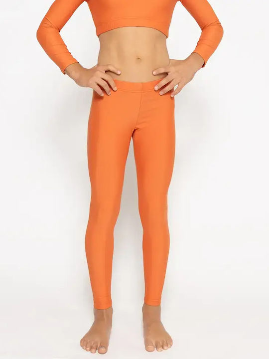 Kids Legging Long Orange