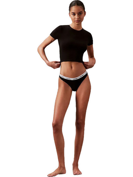Women's String Black