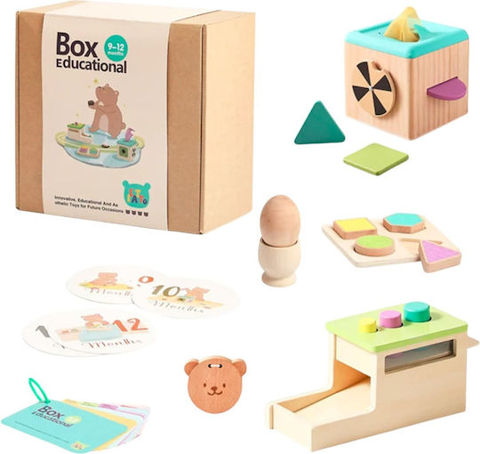 Queen Mother Montessori Lernspiel Wissen aus Holz