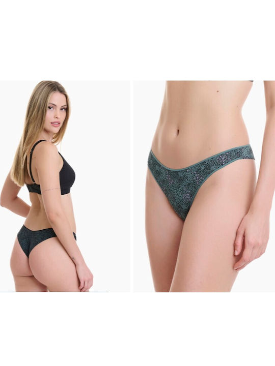 Bamboo Damen Brasilien 2Pack Multicolor