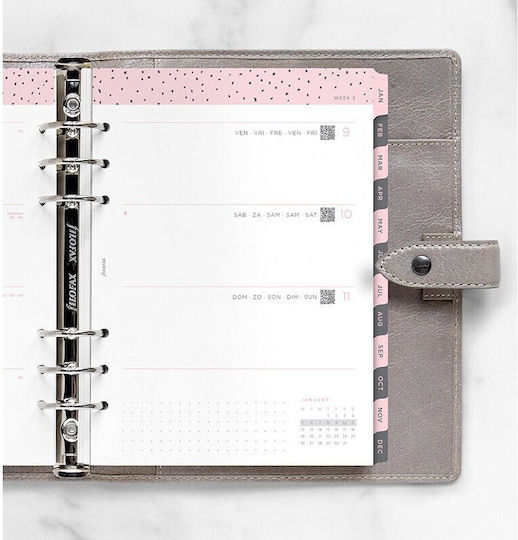 Refill A5 2026 Confetti Week On Two Pages 26-68591 Filofax 5059145597710