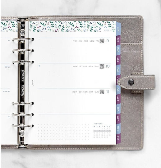 Refill A5 2026 Garden Week On Two Pages 26-68592 Filofax 5059145597734