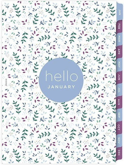 Refill A5 2026 Garden Week On Two Pages 26-68592 Filofax 5059145597734