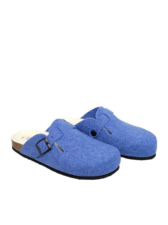 Afelpado Anatomic Woolen Women's Slippers Jeans