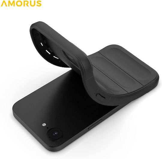 Amorus Back Cover Σιλικόνης Μπλε (Poco F7)