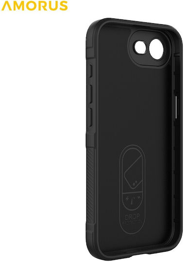 Amorus Back Cover Σιλικόνης Κόκκινο (Poco F7)