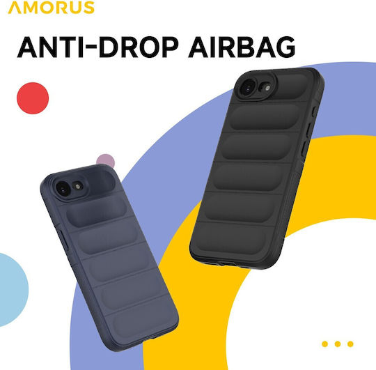 Amorus Back Cover Σιλικόνης Γκρι (Poco F7)