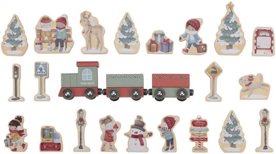 Little Dutch Advent Calendar Τρένο Χάρτινο