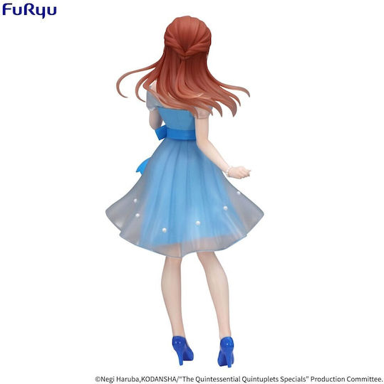 Quintessential Quintuplets Trio Try-It Pvc Statue Nakano Miku Pastel Dress Version 21 Cm