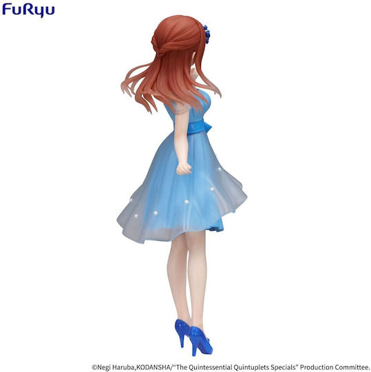 Quintessential Quintuplets Trio Try-It Pvc Statue Nakano Miku Pastel Dress Version 21 Cm