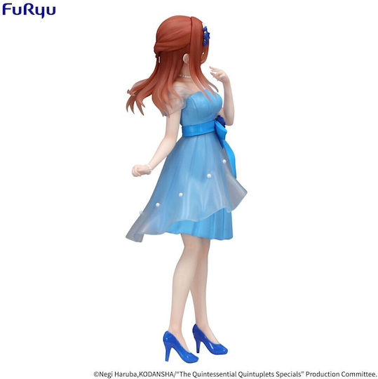 Quintessential Quintuplets Trio Try-It Pvc Statue Nakano Miku Pastel Dress Version 21 Cm