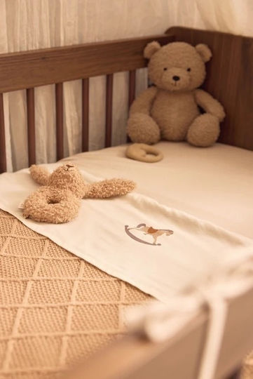 Jollein Pătură Pepinieră Swaddling pături Tricotat Maro 75x100cm