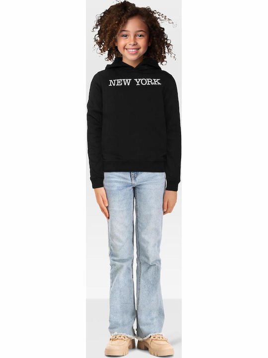 Kids Sweatshirt Set Black, White